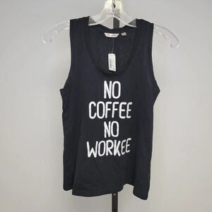 La  Vie En Rose No Coffee No Workee Tank